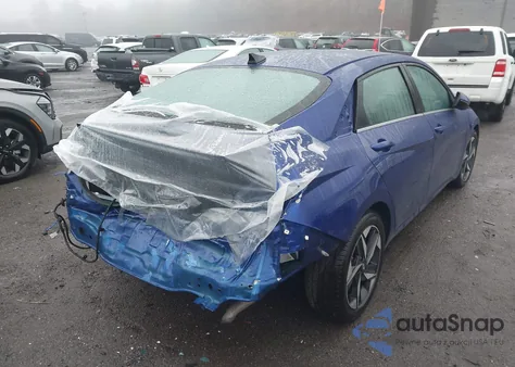 2023 Hyundai Elantra Hybrid Limited из США, поврежденный, VIN KMHLN4AJ4PU046331